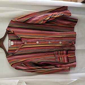 A button up dress jacket,  size L